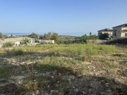 Ag. Paraskevi bei Rethymno Kreta, Ag. Paraskevi: Grundstück mit wunderschönem Meerblick zu verkaufen Grundstück kaufen